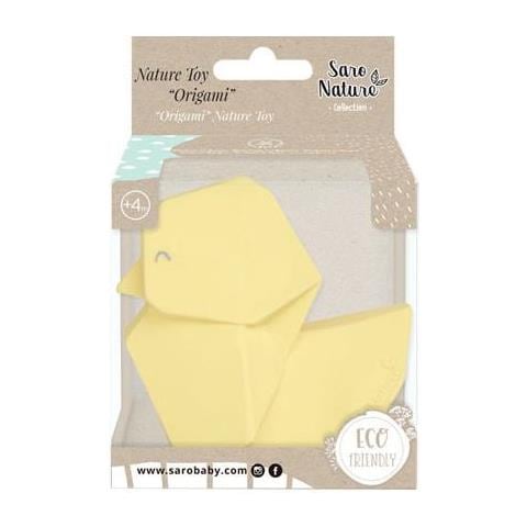 Anello Dentizione Origami Gomma Gialla - Foto 2