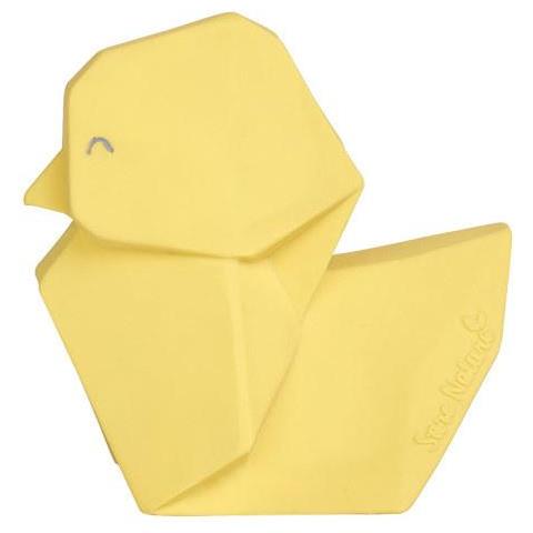 Anello Dentizione Origami Gomma Gialla - Foto 1