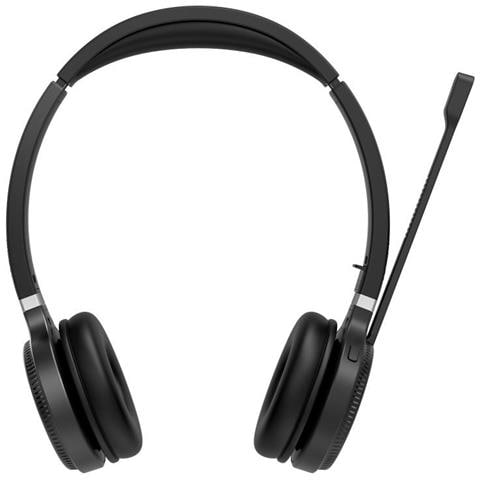 Cuffie WH66 Wireless Bluetooth Microfono Dual Teams Colore Nero - Foto 6
