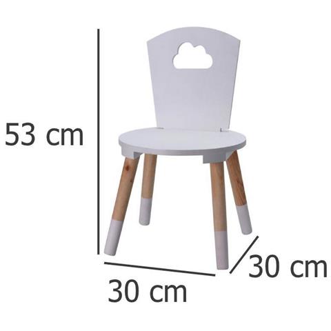 Sedie Per Bambini, Legno, Bianco - Foto 2