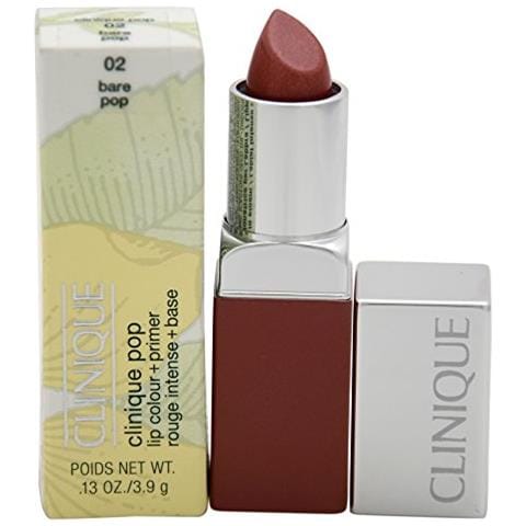 Womens Pop Lip Color + Primer Lipstick, 02 Bare, 013 Once - Foto 1