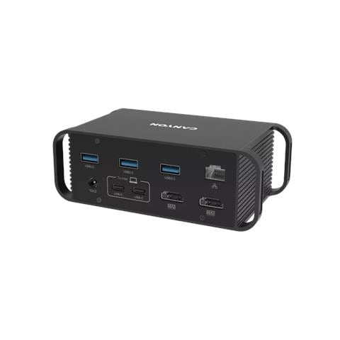CNS-HDS95ST replicatore di porte e docking station per laptop USB 3.2 Gen 2 (3.1 Gen 2) Type-C Nero - Foto 1