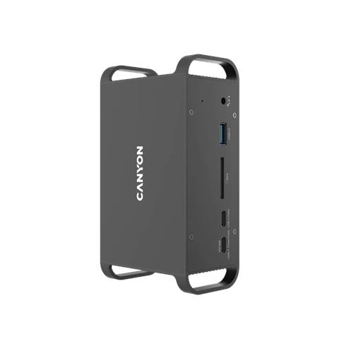 CNS-HDS95ST replicatore di porte e docking station per laptop USB 3.2 Gen 2 (3.1 Gen 2) Type-C Nero - Foto 5