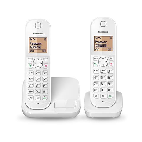 KX-TGC412FRW telefono Telefono DECT Identificatore di chiamata Bianco - Foto 2