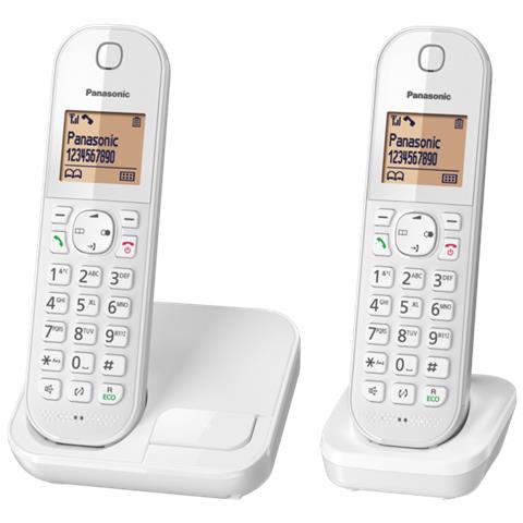 KX-TGC412FRW telefono Telefono DECT Identificatore di chiamata Bianco - Foto 1