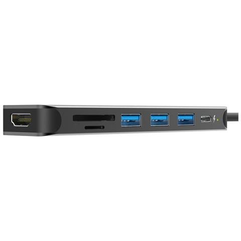 Dockstation Silicon Power Boost Su20 Nero Grigio - Foto 2