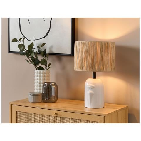 Lampada Da Tavolo Jubones Ceramica Naturale - Foto 1