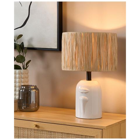 Lampada Da Tavolo Jubones Ceramica Naturale - Foto 7