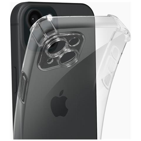 Cover Anti-urto Per Iphone 15 Angoli Rinforzati, Trasparente - Foto 2