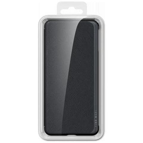 Custodia Find X5 Folio Flip Cover Con Portacarte, Nero - Foto 5
