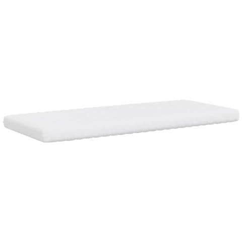 Materasso In Schiuma Bianco 90x210 Cm 7 Zone Durezza 20 Ild - Foto 2