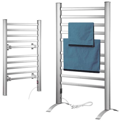 Scaldasalviette Termoarredo Elettrico Bagno 2in1 Asciugabiancheria 10 Elementi - Foto 2