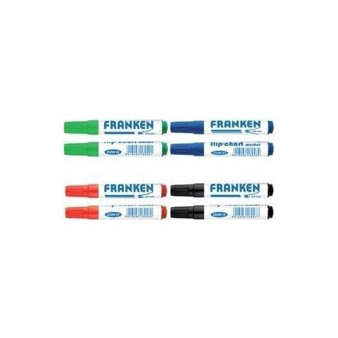 Pennarello Per Lavagna A Fogli Mobili Colori Assortiti Rosso Verde Blu Nero (z2203) - Foto 1