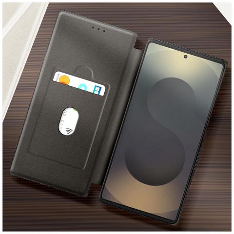 Custodia Per Samsung Galaxy S25 Ultra Portacarte Anti Rfid - Foto 2