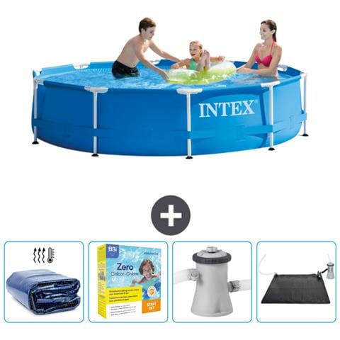 Piscina Fuori Terra - In Giro - 305x305x76 Cm - Blu - Include Accessori Coordinati Cb11 - Foto 1