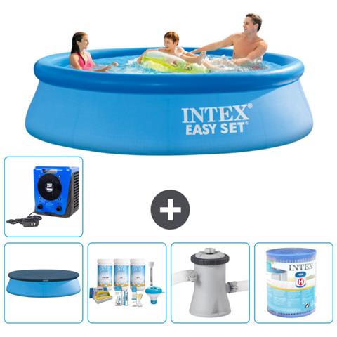 Piscina Fuori Terra - In Giro - 305x76 Cm - Blu - Include Accessori Coordinati A533 - Foto 1