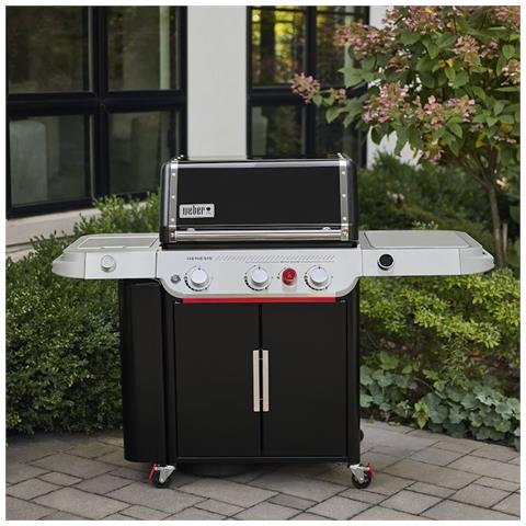 EP-335W Barbecue Carrello GPL Nero, Acciaio inox 18760 W - Foto 2