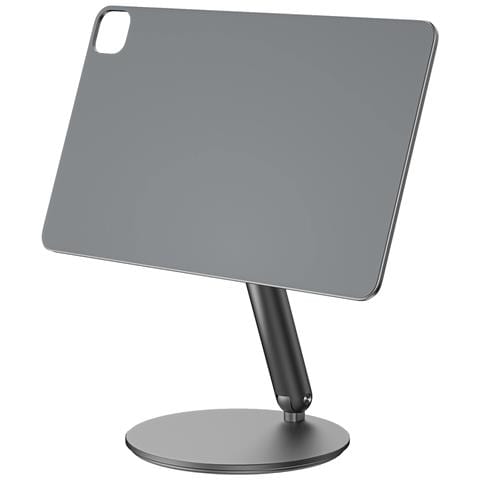 Ipad Pro 11' 2024 2025 Supporto Da Tavolo In Alluminio Ruotabile A 360°, Grigio - Foto 5