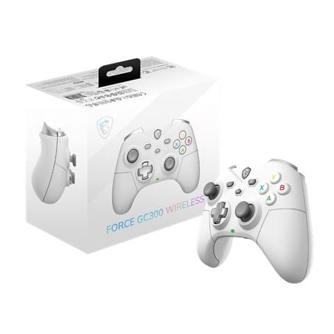 FORCE GC300 WIRELESS WHITE Bianco USB 2.0 Gamepad Analogico PC - Foto 5