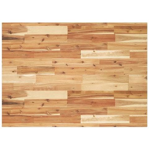 Piano Scrivania a Olio 100x50x2cm Legno Massello Acacia - Foto 1