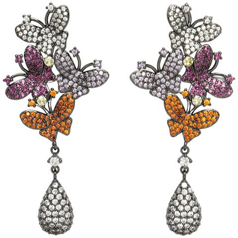 Collezione Diva Orecchini a Goccia Farfalla - Foto 5