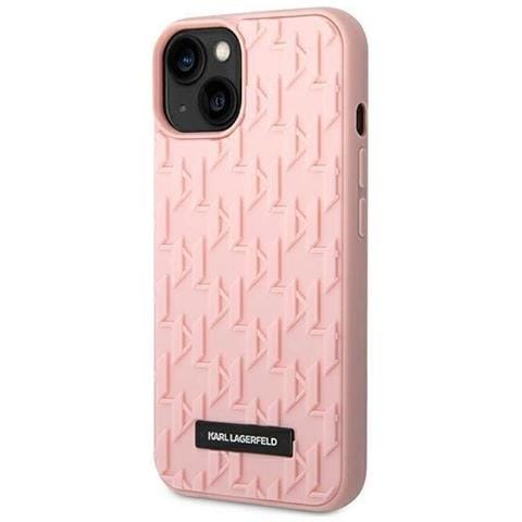 Karl Lagerfeld Klhcp14mrupklpp Iphone 14 Plus 6.7 Custodia Rosa /rosa 3d Monogram - Foto 3