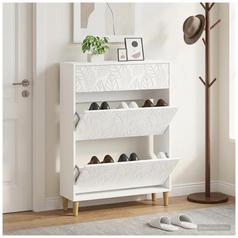 Mobile per scarpe DELFT 78 x 24 x 103 cm Legno ingegnerizzato - Foto 2