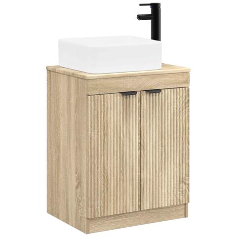 Set di mobili per il bagno Rovere Sonoma Legno ingegnerizzato - Foto 1