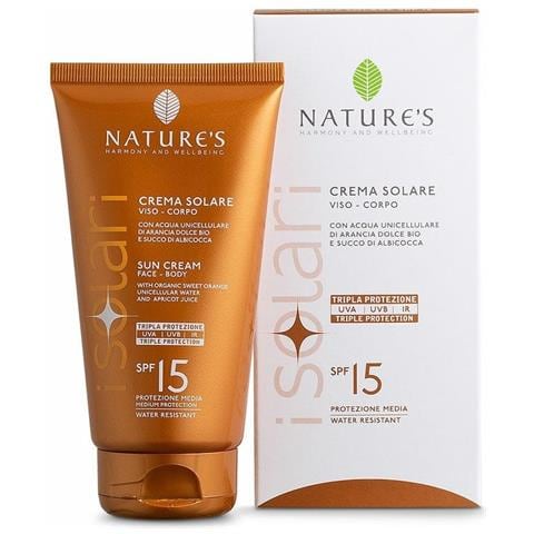 Nature'S i Solari Crema Solare Viso e Corpo SPF 15 Ir Sun 150 ml - Foto 5