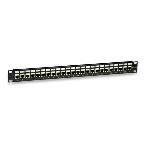 I-PP 24-RS-C6A - Pannello Patch STP 24 Posti RJ45 cat. 6A - Foto 1