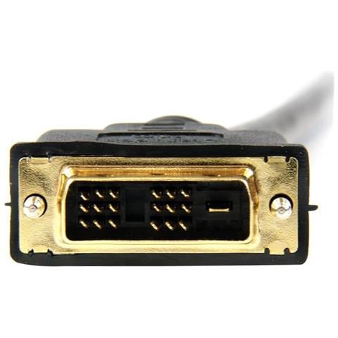 Cavo adattatore HDMI a DVI-D - Cavo connettore presa HDMI a presa DVI Maschio / Maschio da 2 m - nero - Foto 2