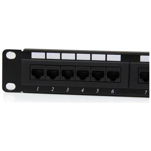 Patch Panel Cat 6 a 24 porte 1U - Pannello di cablaggio per rete Cat6 - Foto 2
