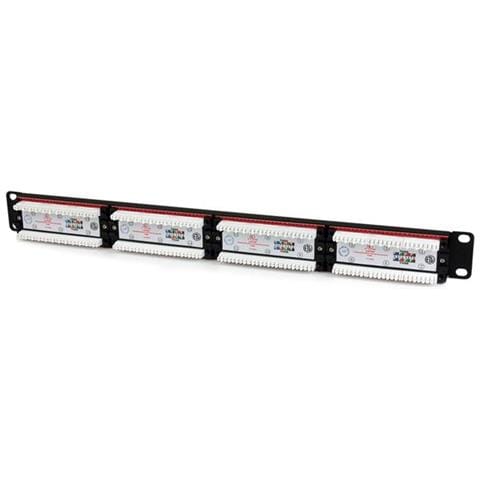 Patch Panel Cat 6 a 24 porte 1U - Pannello di cablaggio per rete Cat6 - Foto 4