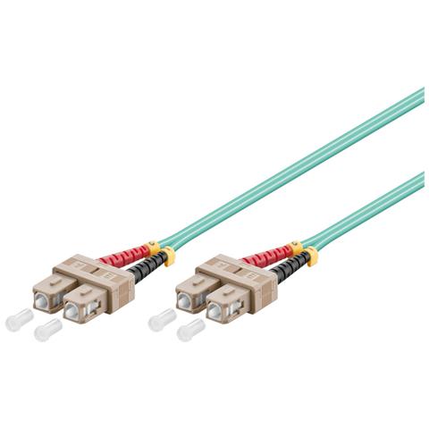 50/125 SC-SC, Multimode, 1 m, OM3, LSZH - Foto 1