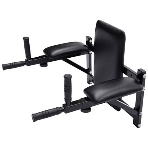 Supporto per sollevamenti fissaggio alla parete, nero - Foto 1