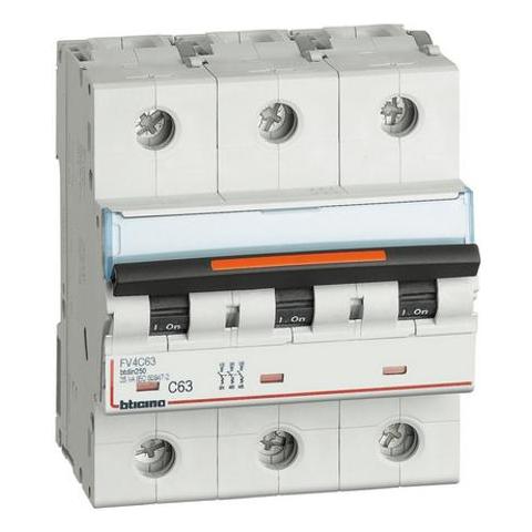Fv83c50 - Btdin250 - Interruttore Magnetotermico 3p Curva C 50a 25ka - Foto 1
