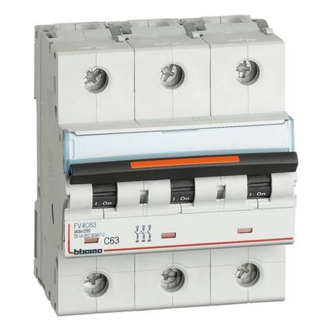 Fv83c50 - Btdin250 - Interruttore Magnetotermico 3p Curva C 50a 25ka - Foto 2