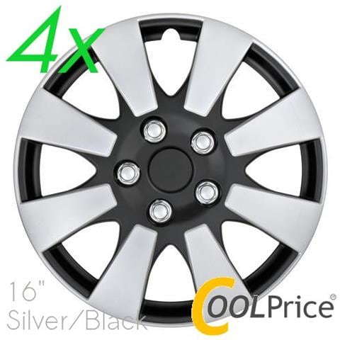 Copricerchi Auto Universali 16 Pollici C-137 Silver Black 31238 - Foto 1