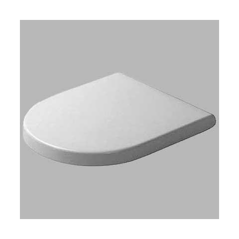 Sedile In Resina Termoindurente, , Collezione Starck 3 - Bianco Chiusura Normale - Foto 2