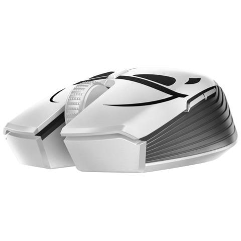 Mouse Bluetooth Ottico 5 Tasto 7200 DPI Colore Nero / Bianco - Foto 2