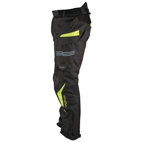 Pantaloni Impermeabile Moto Termica Estraibile Strisce Riflettenti Fluo 32 - Foto 2
