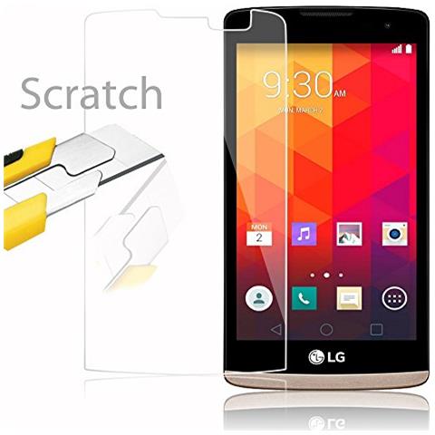 Pellicola Di Armatura Compatibile Con Lg Leon In Elevata Trasparenza - Vetro Temperato (tempered) Di Protezione Del Display In Durezza 9h Con 3d Touch - Foto 2