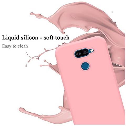 Cadorabo Custodia Compatibile Con Lg K40s In Liquid Rosa - Coperchio Protettivo In Silicone Tpu Flessibile - Foto 2