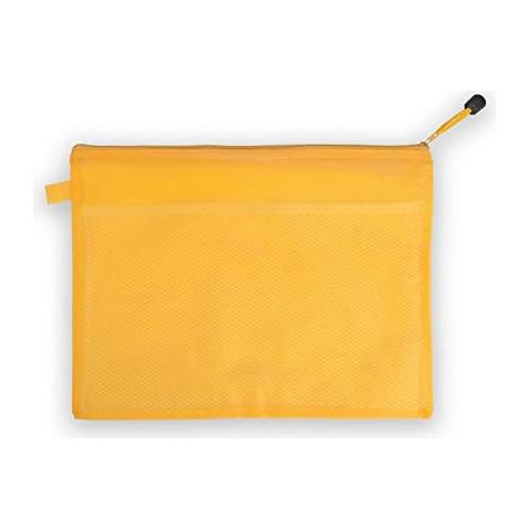 144.576 Ufficio Bigbuy Portadocumenti, Giallo, 33,5 X 24,5 Centimetri - Foto 2