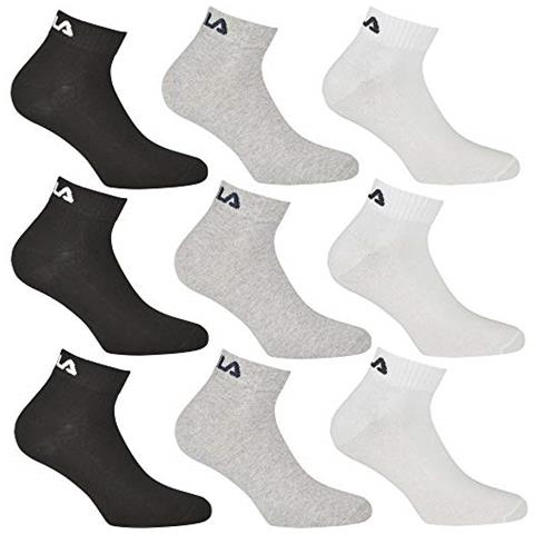 9 Paia Di Calze Da Allenamento Unisex Classico Assortito. 35-38 - Foto 1