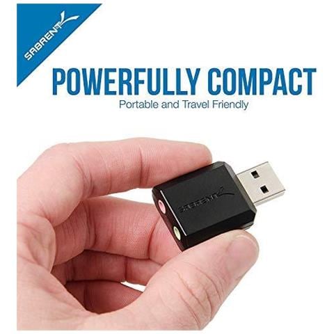 Usb Stereo Esterno Adattatore Audio Per Windows E Mac. Plug And Play Senza Necessit Di Driver. (au-mmsa)  - Foto 2