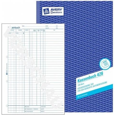 Zweckform Formularbuch ""kassenbuch Edv"", A4, 100 Blatt - Fr Den Markt: D (426) - Foto 2