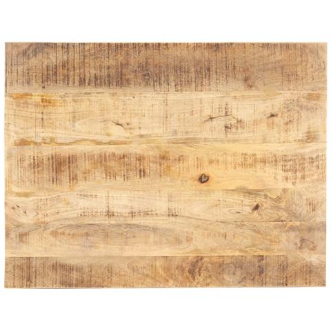 Piano Tavolo In Legno Massello Di Mango 15-16 Mm 70x60 Cm - Foto 1