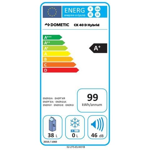 Frigo Congelatore Portatile Ck 40D Ibrida con Capacità Lorda /Netta 40/38 Litri Colore Nero - Foto 2