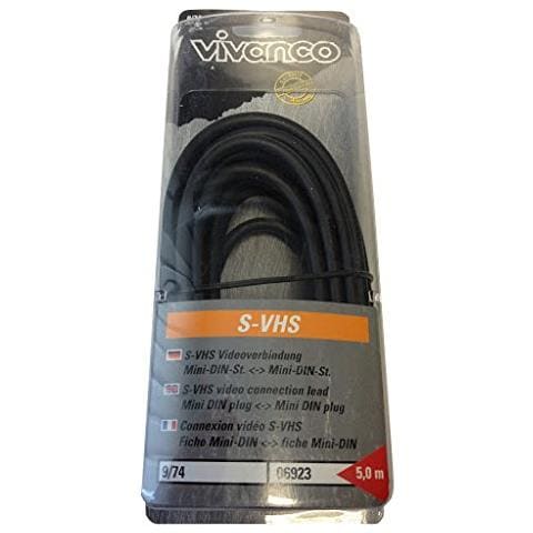 S-VHS video cable, 5m, 5m, S-Video (4-pin) , S-Video (4-pin)  - Foto 1